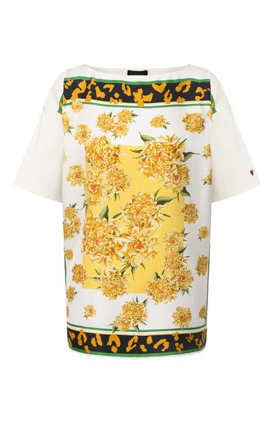 Женский топ из смеси шелка и хлопка ESCADA, арт. 5032435