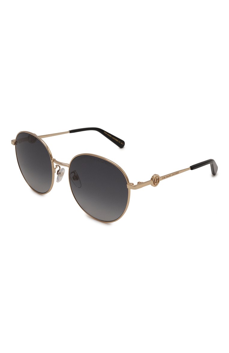 Женские солнцезащитные очки MARC JACOBS (THE) черного цвета, арт. MARC 631/G RHL | Фото 1 (Материал: Металл; Тип очков: С/з; Региональные ограничения белый список (Axapta Mercury): Не проставлено; Нос: Не проставлено; Оптика Гендер: оптика-женское; Очки форма: Круглые)
