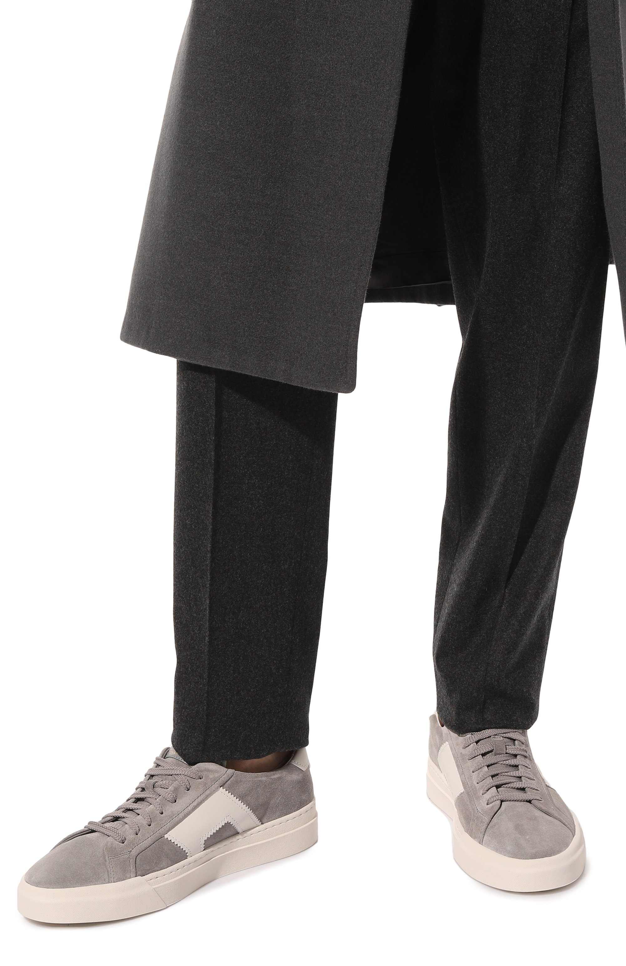 Замшевые кеды gloria SANTONI, арт. MBGT21870PNNGSU4U60, фото 3