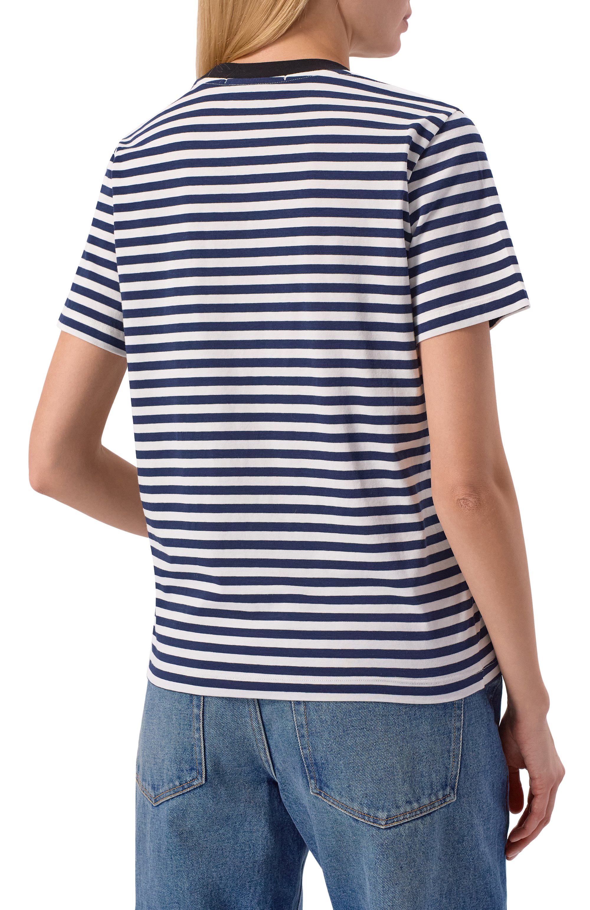 Хлопковая футболка MSGM, арт. 4041MDM118N/267128, фото 4