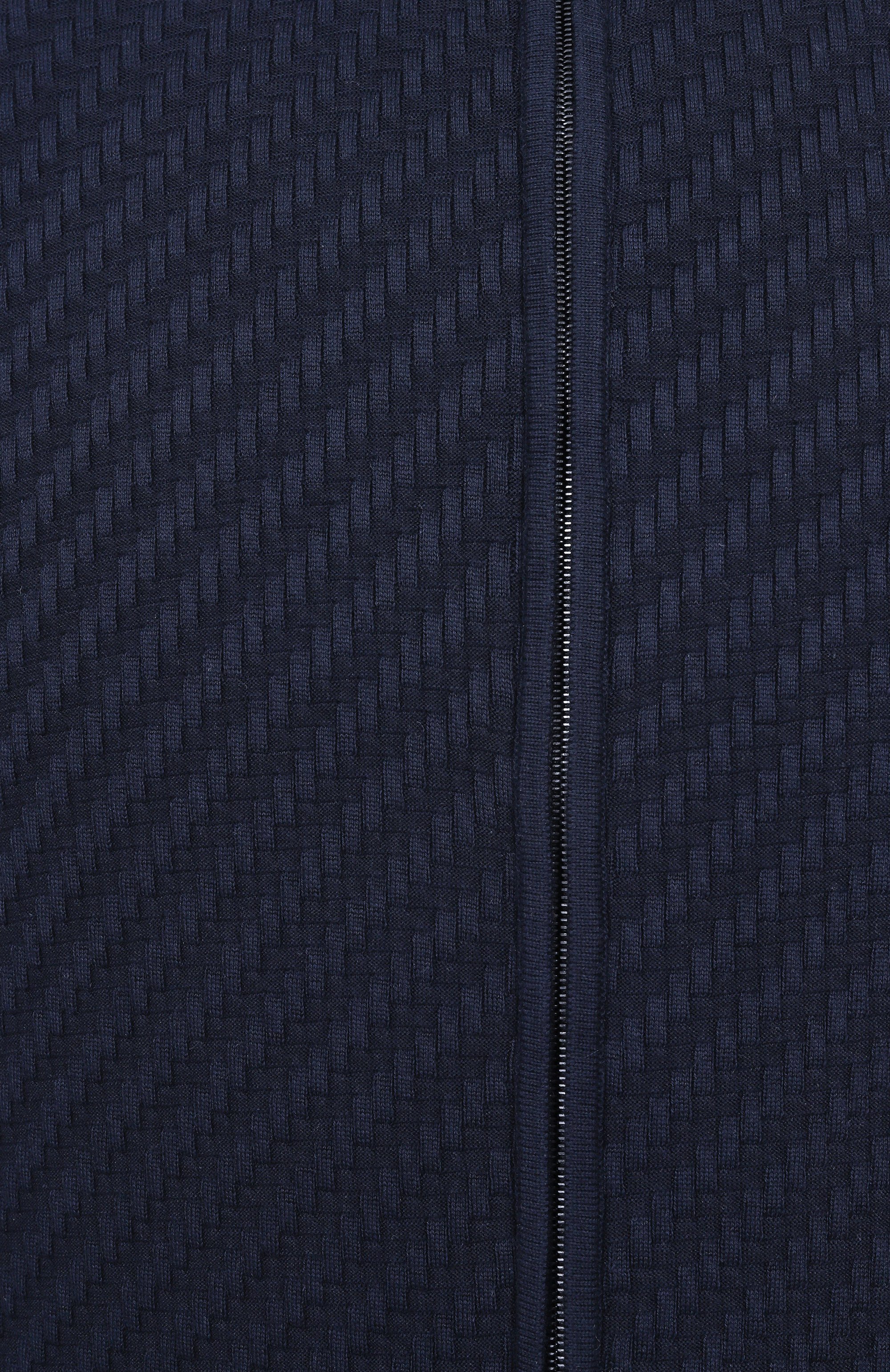 Кардиган из хлопка и шелка BRIONI темно-синего цвета по цене 198500 руб., арт. UMT20L/PAK22, фото 6 Кардиган из хлопка и шелка BRIONI, арт. UMT20L/PAK22, фото 6