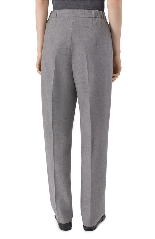 Кашемировые брюки Max Mara GATTI Серый  GATTI Фото 4