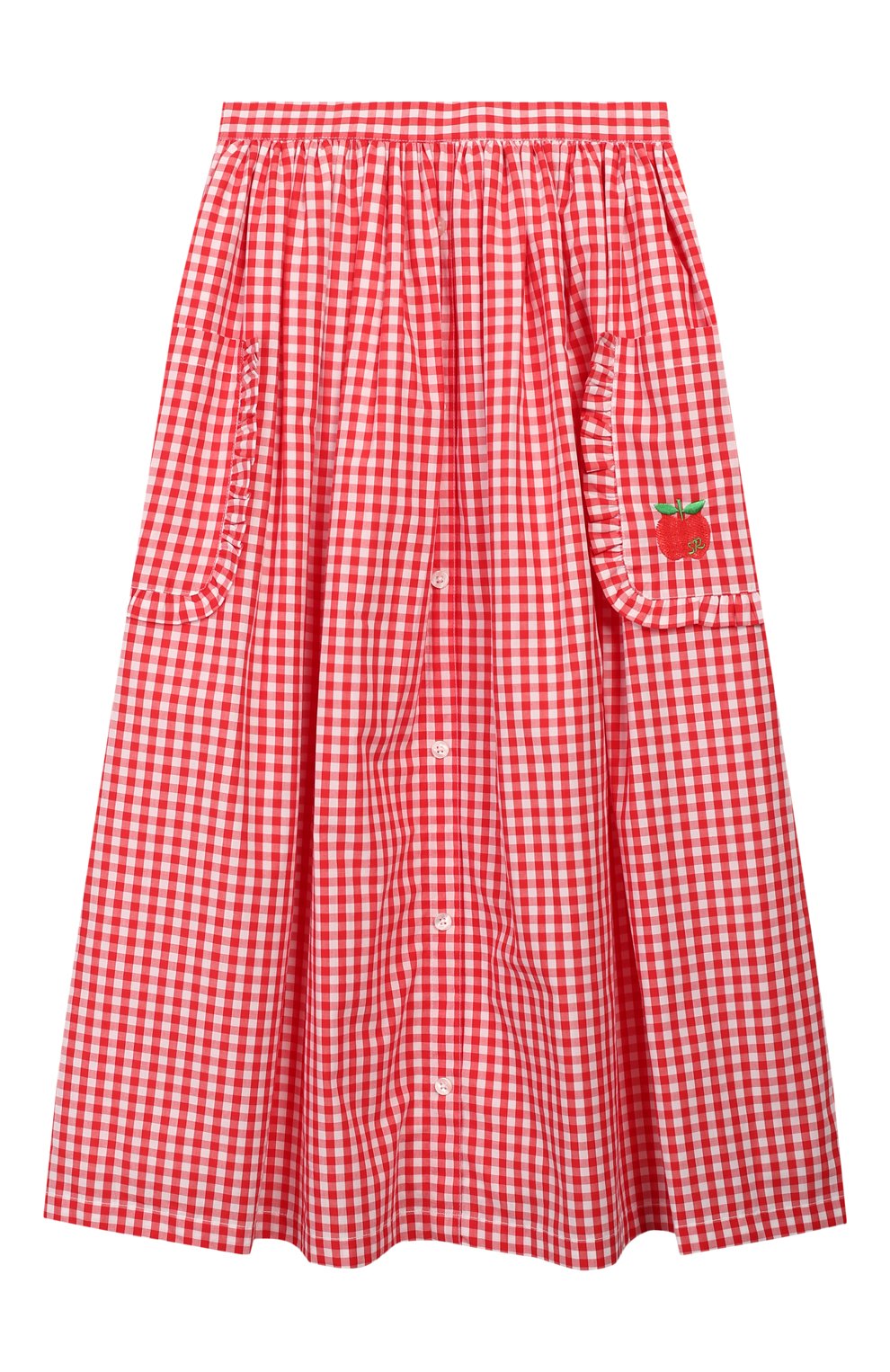 Хлопковая юбка SONIA RYKIEL ENFANT, арт. 20S1SK07, фото 1