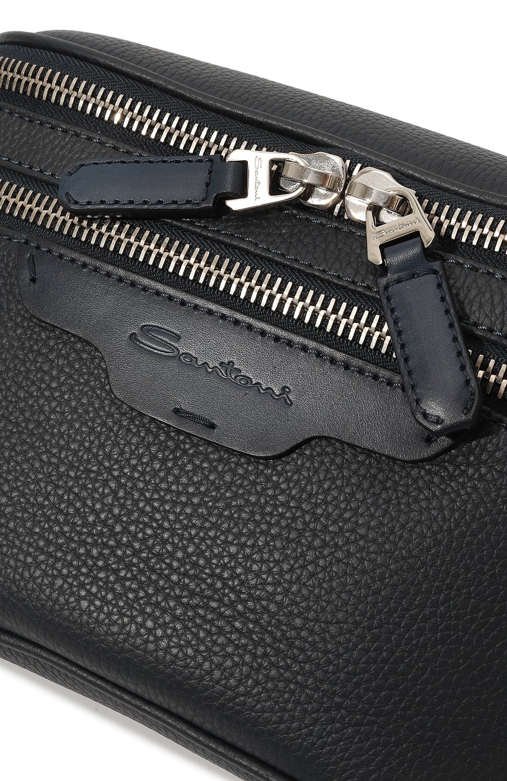 Кожаная поясная сумка SANTONI, арт. UIBBA2365EN-A2IBZ29, фото 3