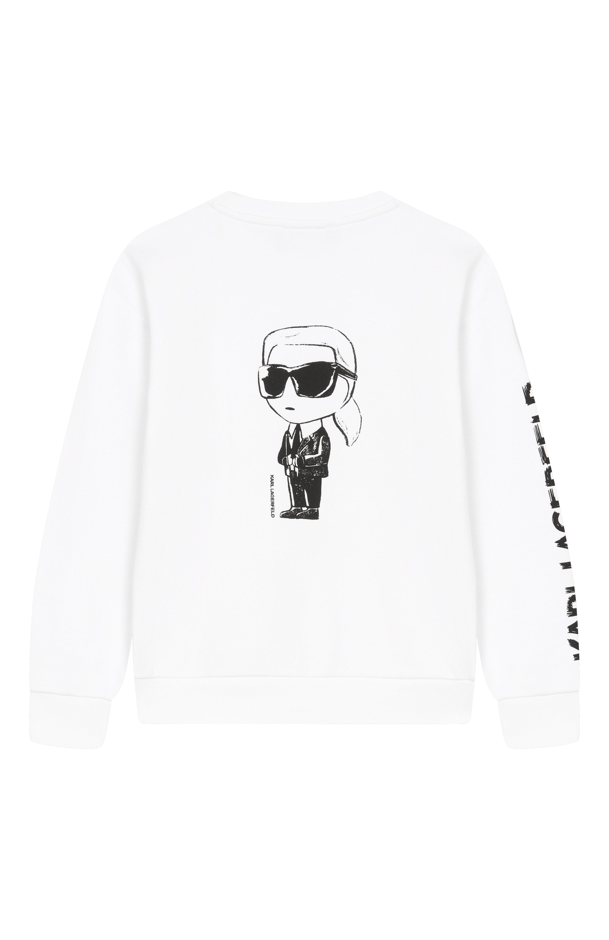 Хлопковый свитшот KARL LAGERFELD KIDS, арт. Z31088, фото 2