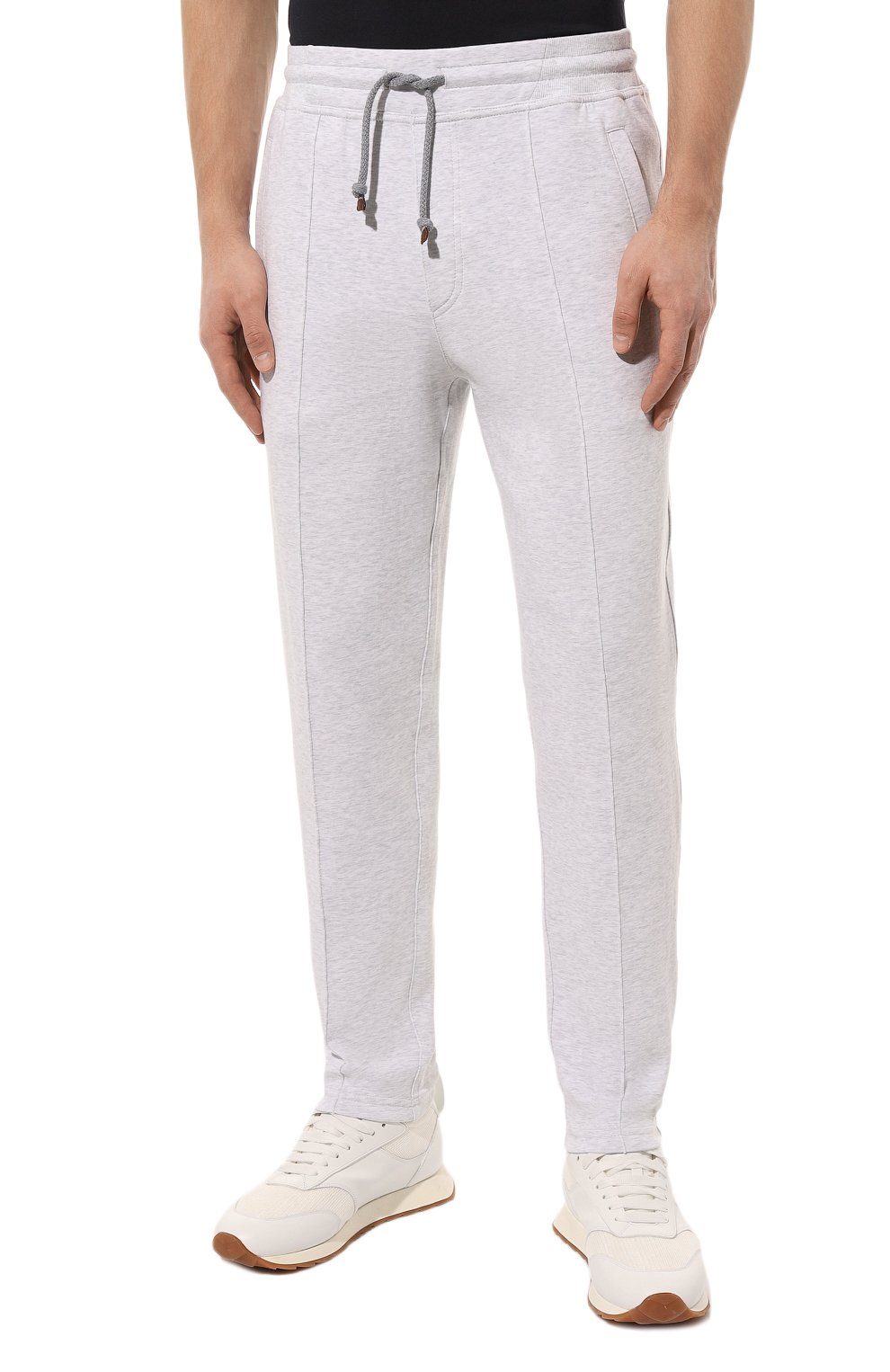 Хлопковые брюки BRUNELLO CUCINELLI, арт. M0T353212G, фото 3