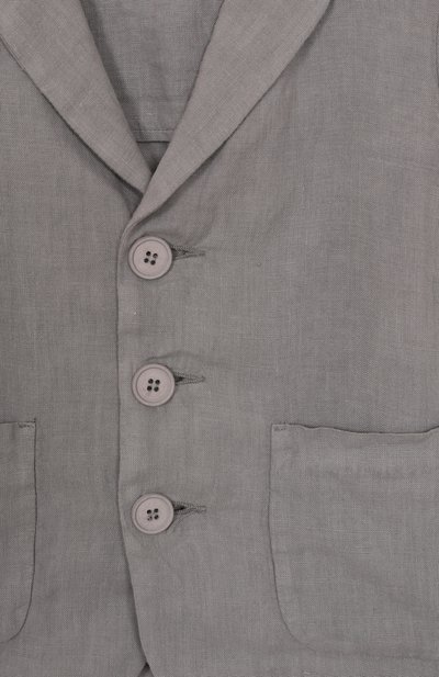 Льняной пиджак IL GUFO, арт. P25GB039L6009/5A-8A, фото 3