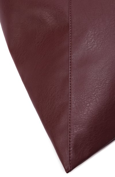 Сумка classic japanese MM6 бордового цвета по цене 46150 руб., арт. S54WD0039/P8396, фото 3 Сумка classic japanese MM6, арт. S54WD0039/P8396, фото 3