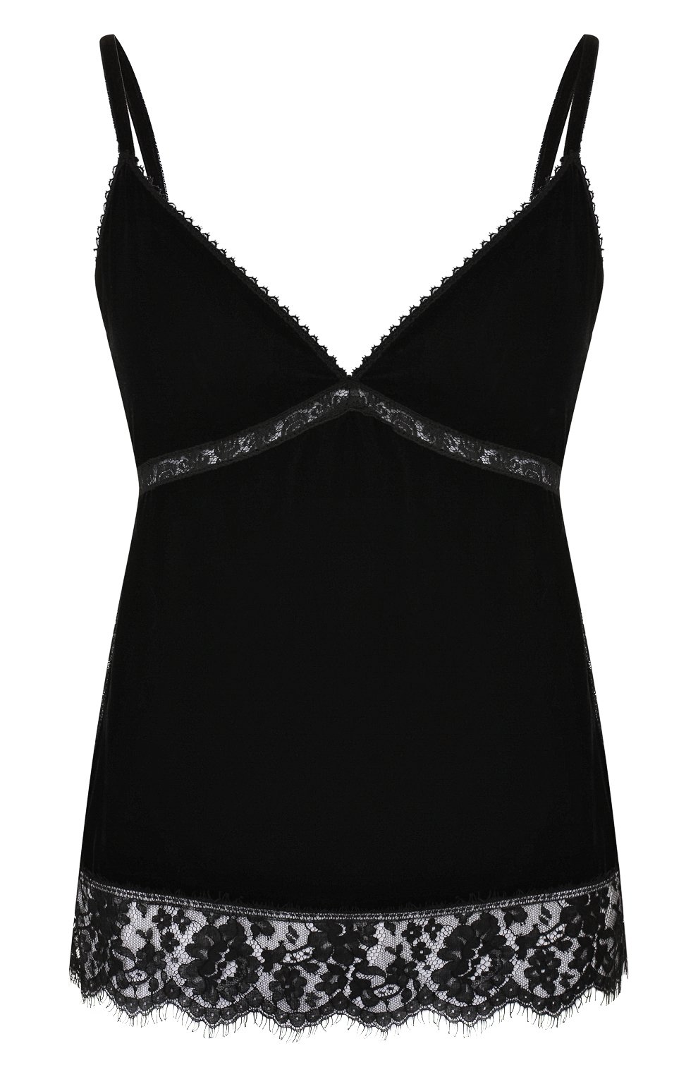 Топ ERMANNO ERMANNO SCERVINO черного цвета по цене 31500 руб., арт. 45T T001 VEL, фото 1 Топ ERMANNO ERMANNO SCERVINO, арт. 45T T001 VEL, фото 1