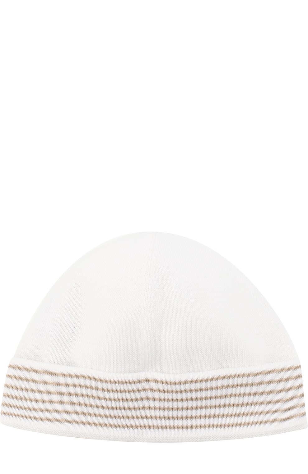 Хлопковая шапка с контрастной отделкой LORO PIANA, арт. FAG3948, фото 2