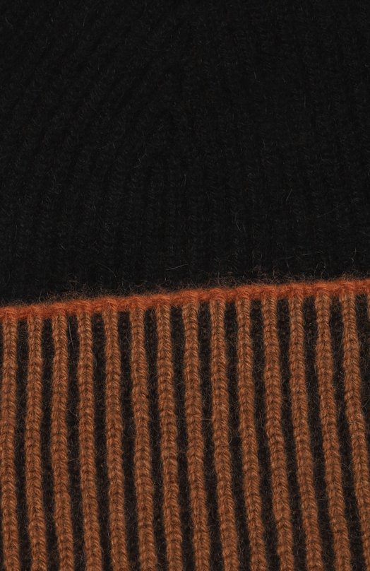 Кашемировая шапка Zegna BNI/UEAT02A8 Чёрный  BNI/UEAT02A8 Фото 3