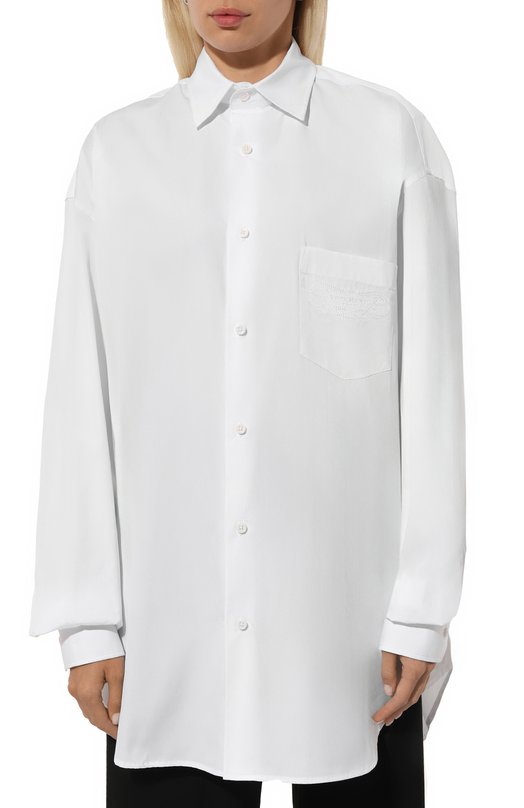 Хлопковая рубашка VETEMENTS 4
