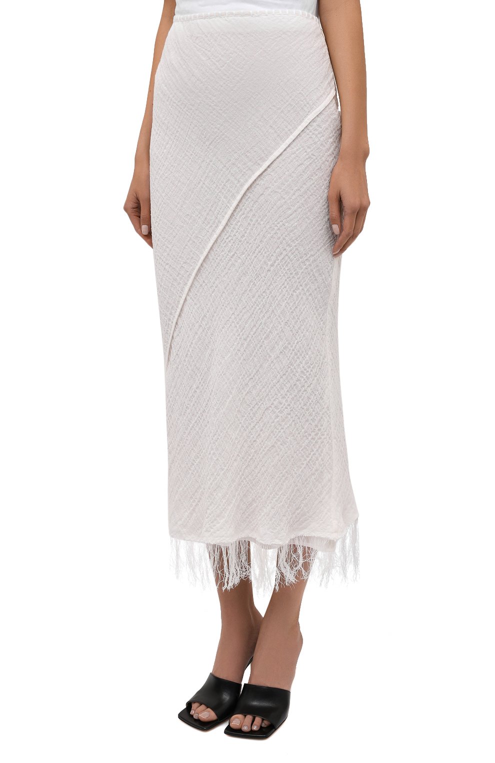 Льняная юбка ACNE STUDIOS, арт. AF0202, фото 3