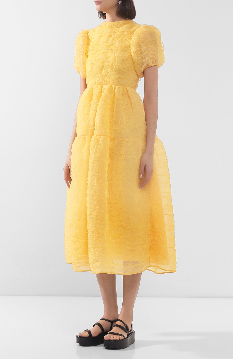 Шелковое платье CECILIE BAHNSEN, арт. SS20-0042, фото 3