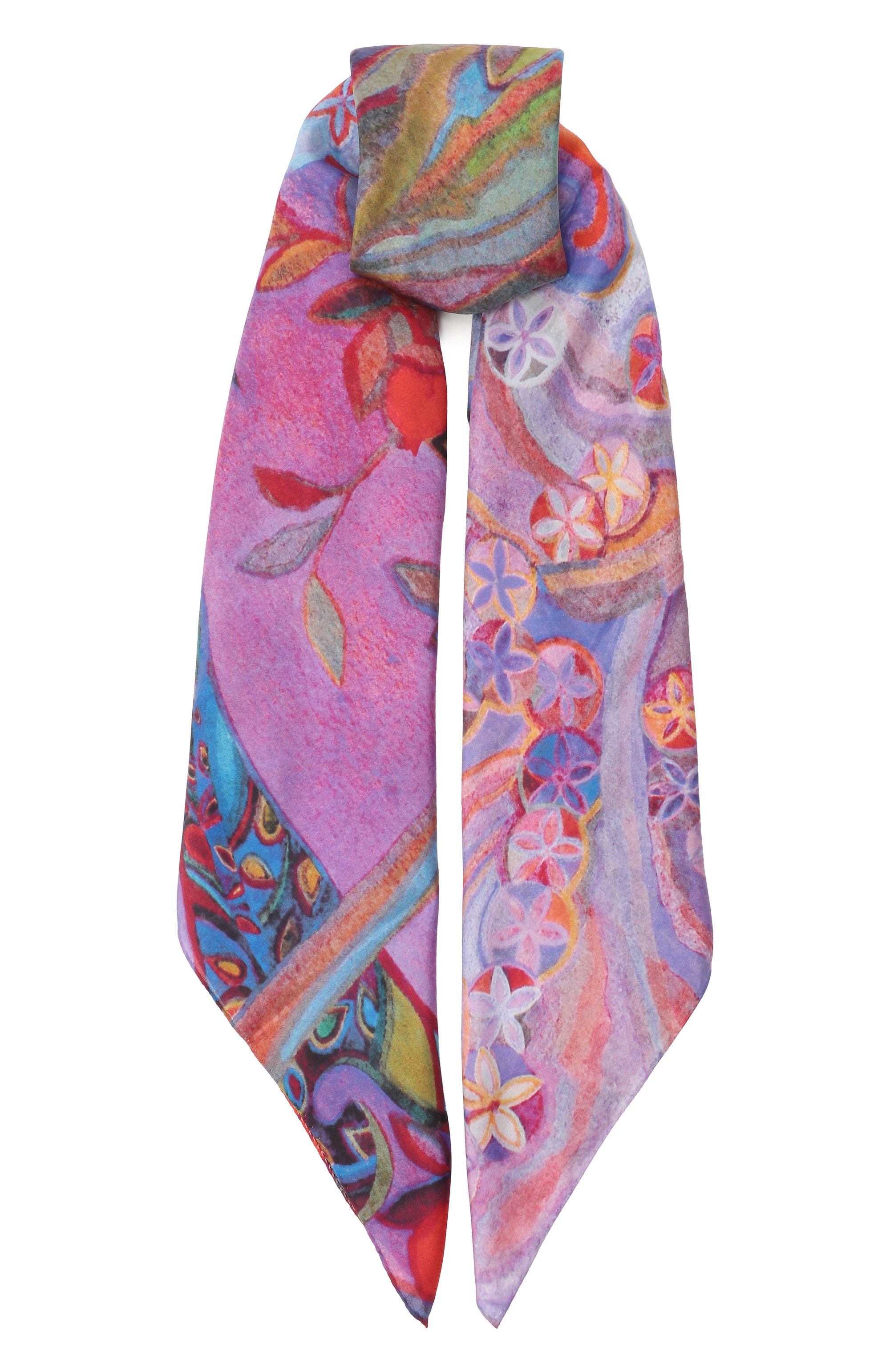 Шелковая шаль армения GOURJI, арт. 91121437/5571108, фото 1