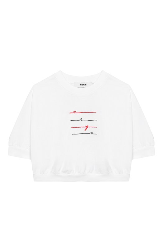 Хлопковый топ MSGM kids