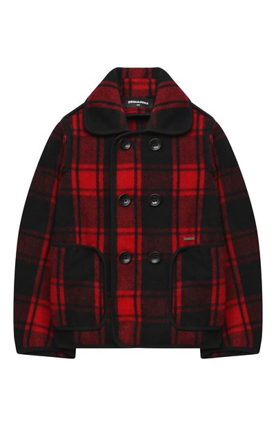 Шерстяное пальто DSQUARED2, арт. DQ04BL-D00ZS, фото 1