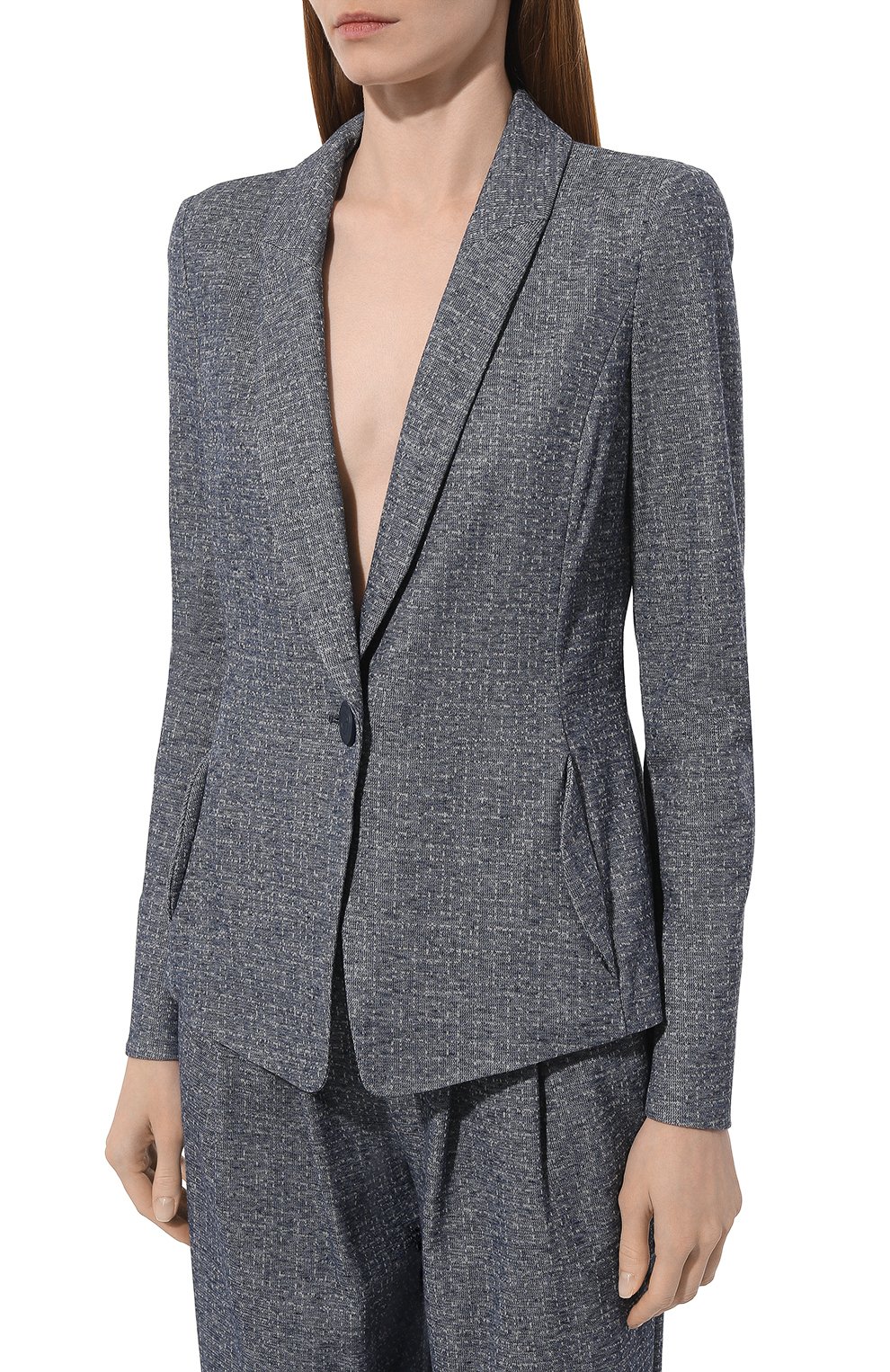 Хлопковый жакет GIORGIO ARMANI, арт. 3DAG82/AJFCZ, фото 3