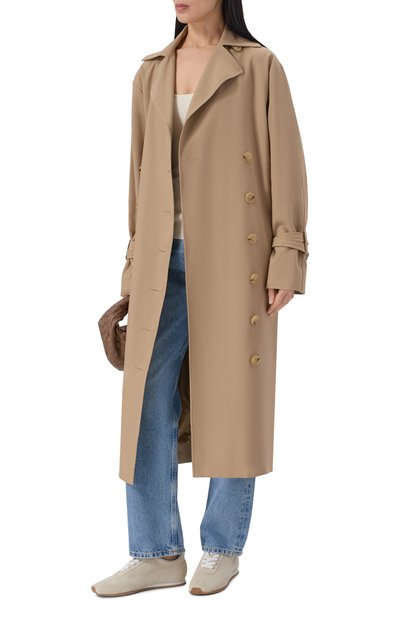 Замшевые кроссовки TOTEME, арт. 262-WAS0324-LE0027, фото 3