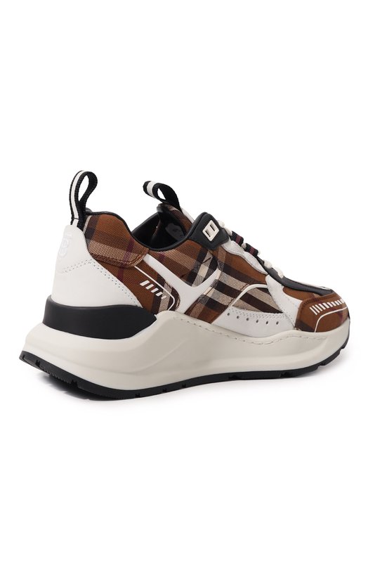 Комбинированные кроссовки Sean Burberry 8064245 Коричневый  8064245 Фото 5