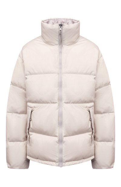 Женский двусторонний пуховик TANAKA, арт. ST-91/EC0-NATURAL/SILVER