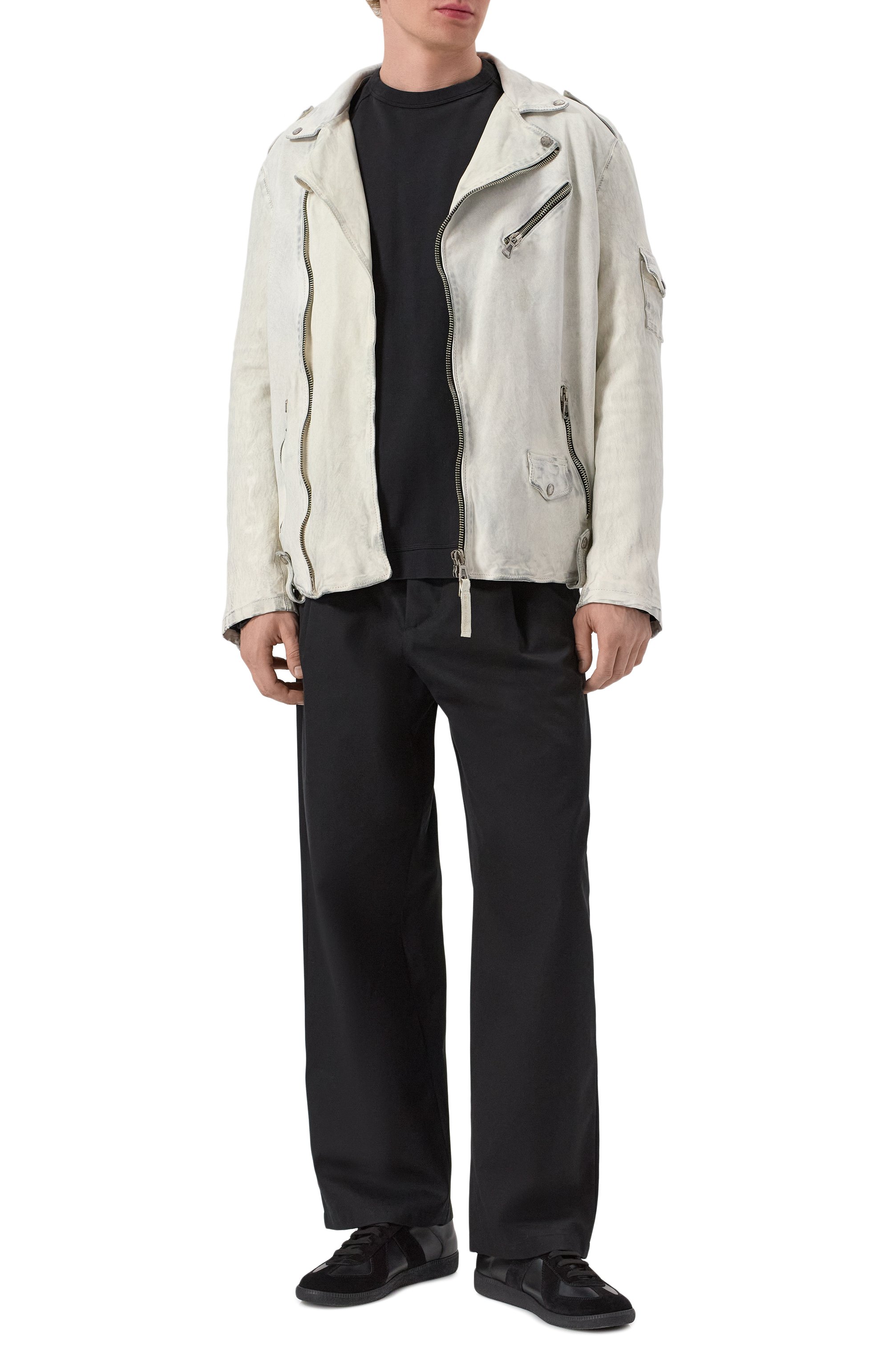 Кожаная куртка NEVER ENOUGH, арт. MJL068, фото 2