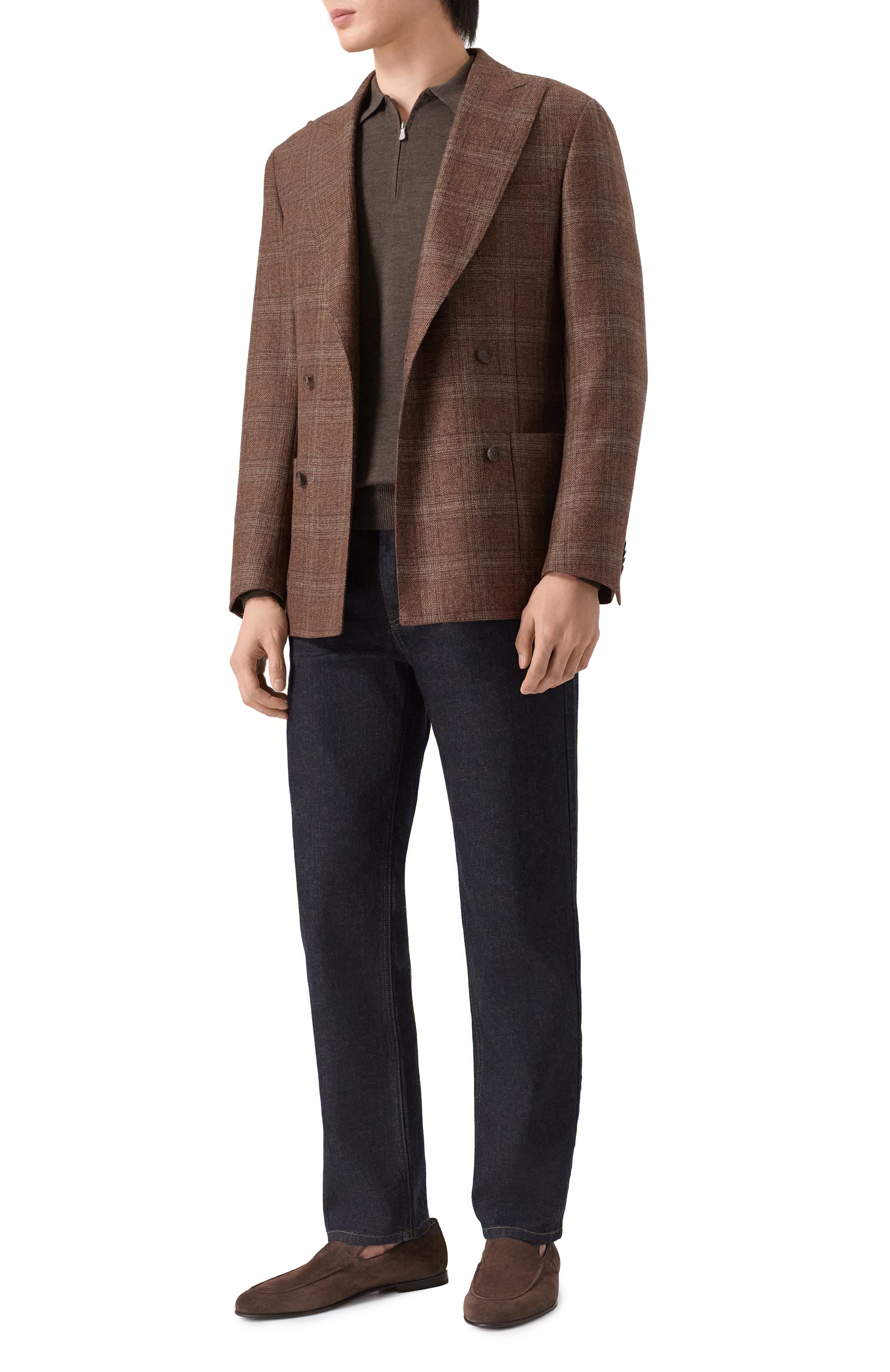 Замшевые лоферы BARRETT, арт. 261U039.1/LIGHT CASHEMERE, фото 2