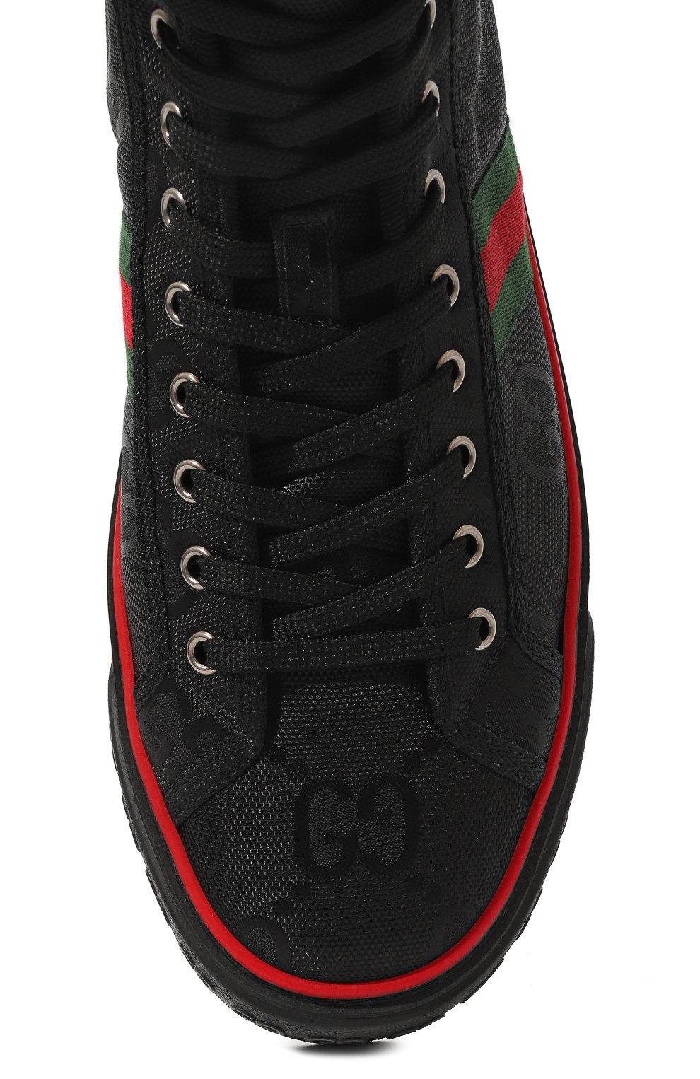 Текстильные кеды gucci tennis 1977 GUCCI, арт. 628717 H9H80, фото 6