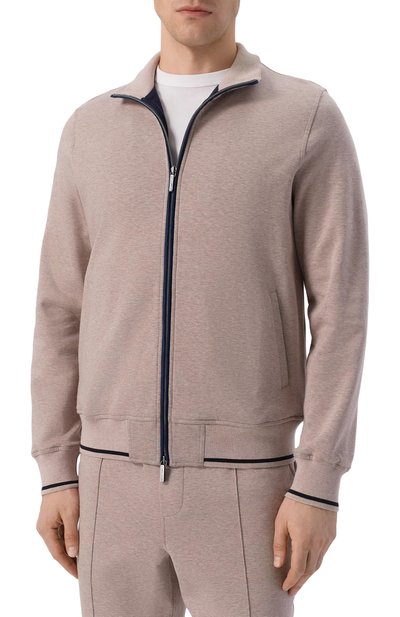 Хлопковая толстовка CAPOBIANCO, арт. 20M461.TS00._002, фото 3