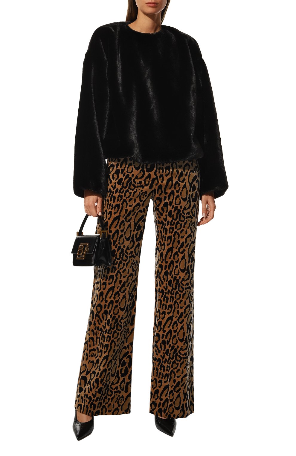 Бархатные брюки DRIES VAN NOTEN, арт. 222-010928-5259, фото 2