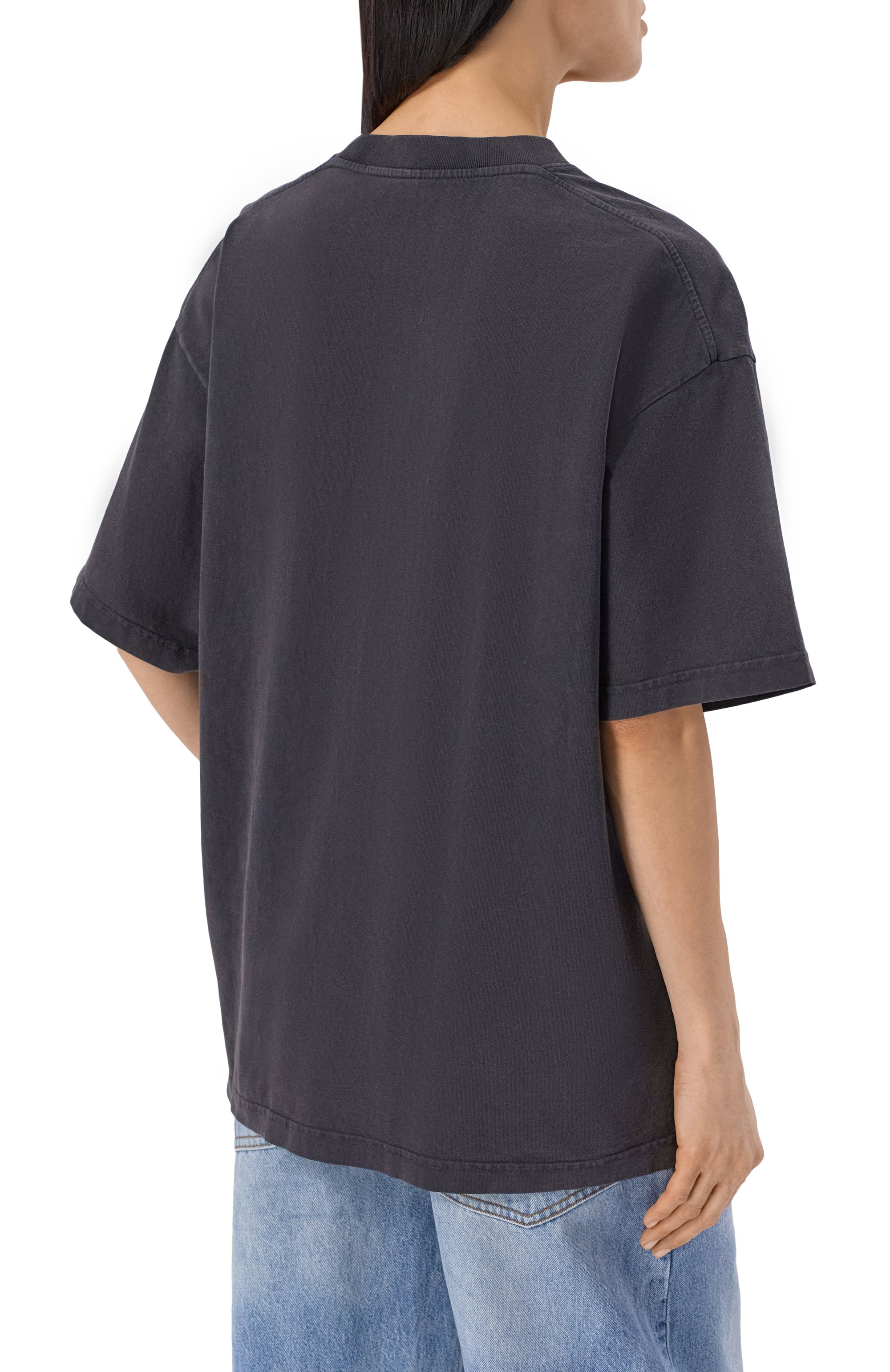 Хлопковая футболка ALEXANDER WANG, арт. UCC2261886, фото 4