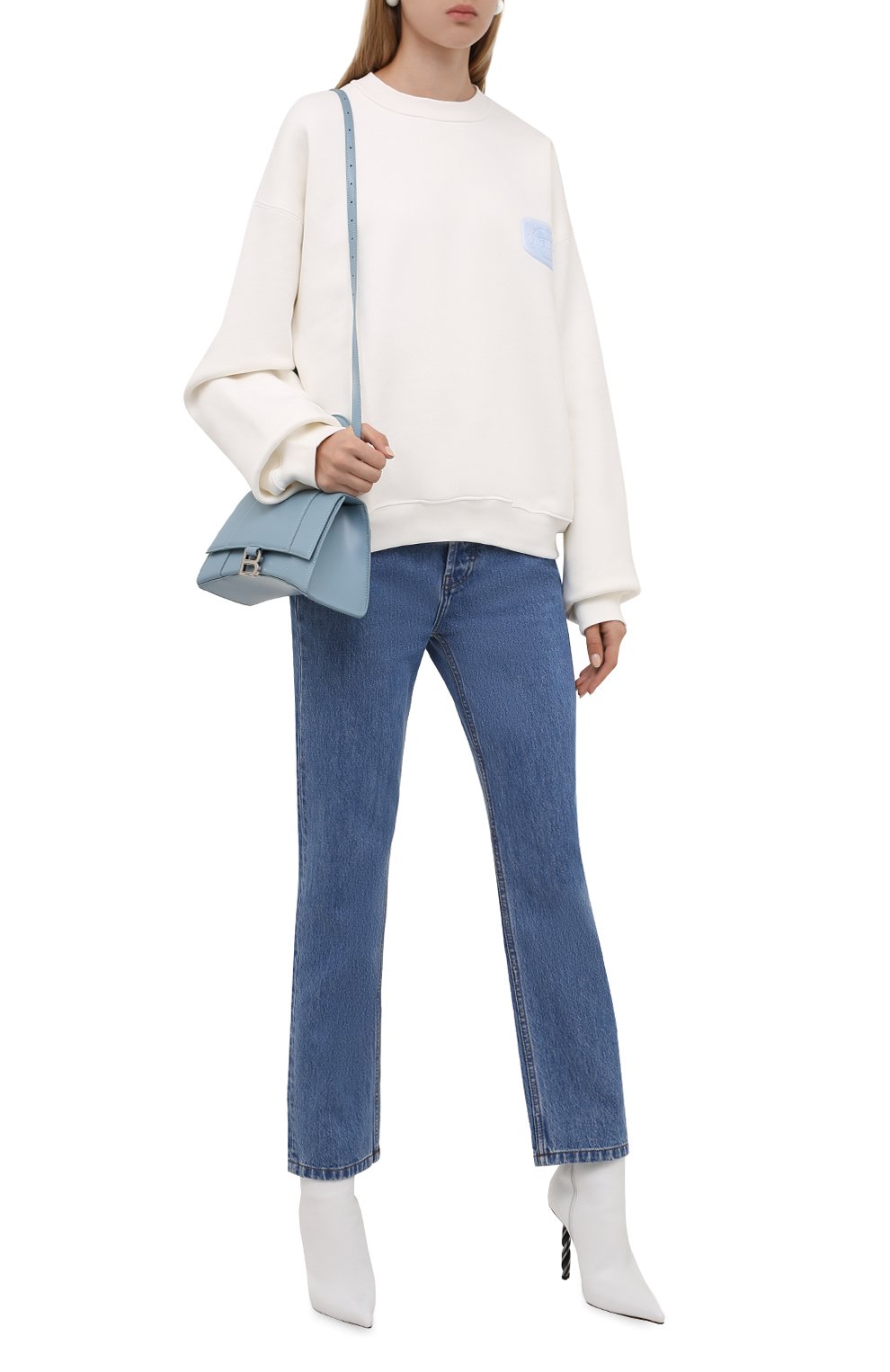 Хлопковый свитшот ALEXANDER WANG, арт. UCC3211442, фото 2