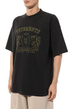 Хлопковая футболка VETEMENTS, арт. UE64TR410BY, фото 1