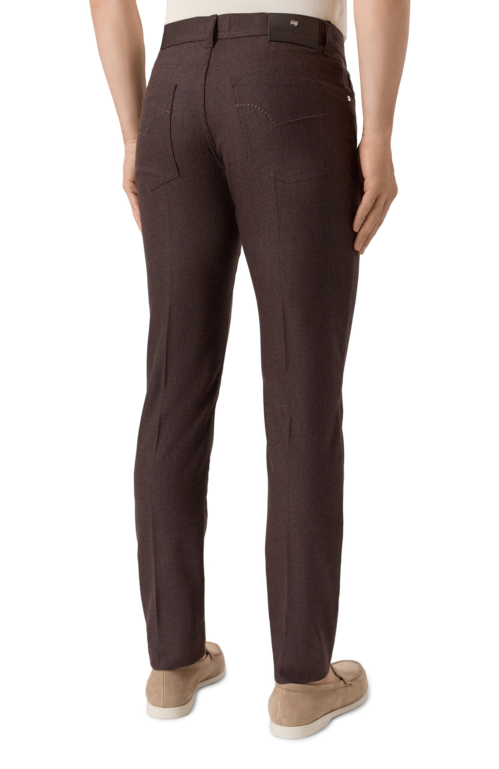 Брюки из шерсти и кашемира MARCO PESCAROLO, арт. NERAN0M/5229, фото 4