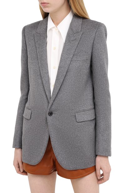 Жакет из кашемира и шерсти SAINT LAURENT, арт. 517740/Y3A18, фото 3