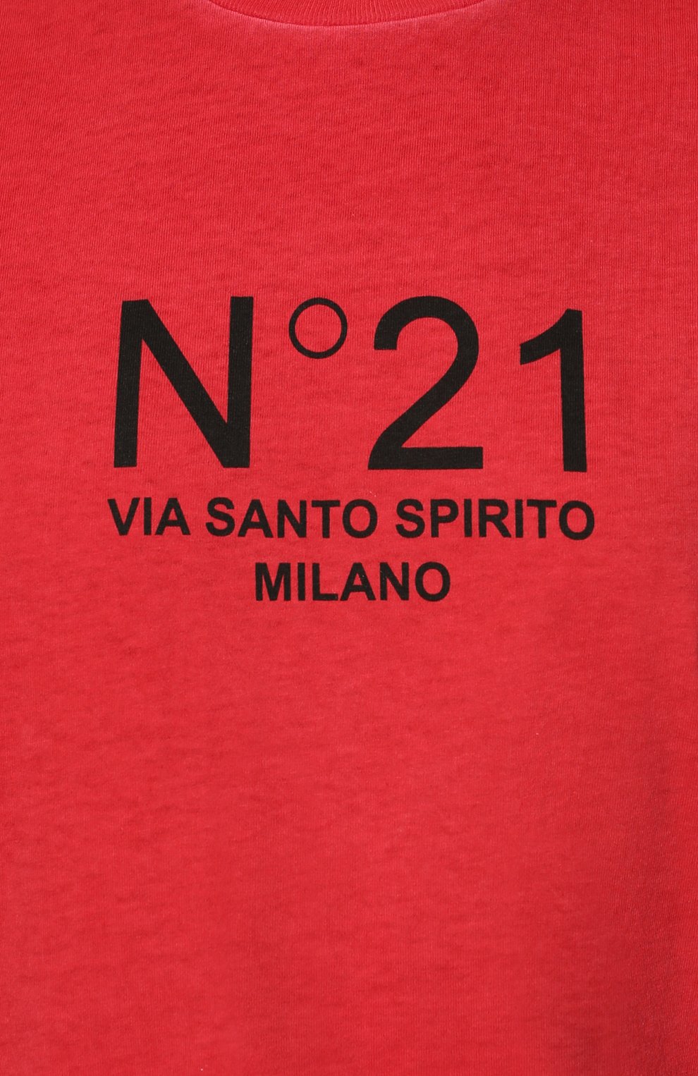 Хлопковая футболка N21, арт. 22I N2M0/F051/6325, фото 5