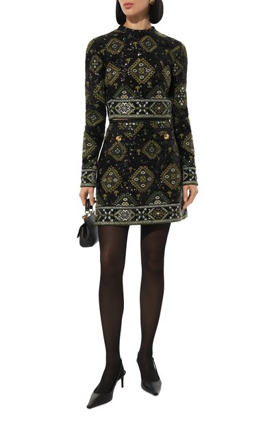 Юбка с отделкой пайетками GIAMBATTISTA VALLI, арт. 24FWPVCA2058-29RIC, фото 2