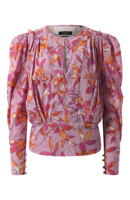 

Блузка из вискозы и шелка Isabel Marant, Розовый
