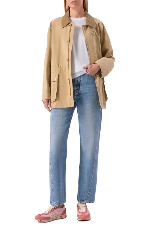 Текстильные кроссовки Lucy-D Premiata LUCYD0.1/VAR 8137 Розовый  LUCYD0.1/VAR 8137 Фото 3