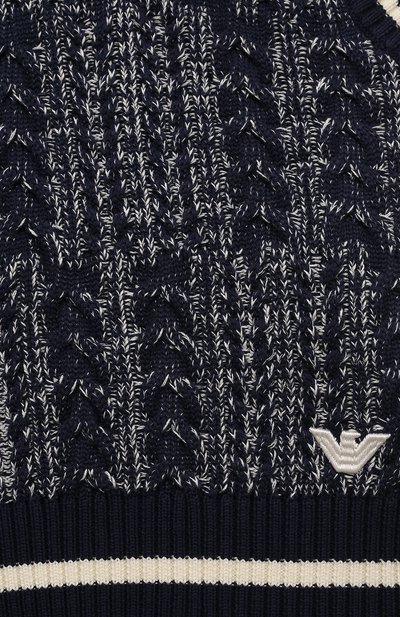 Хлопковый жилет EMPORIO ARMANI, арт. 6D4Q50/4M02Z, фото 3