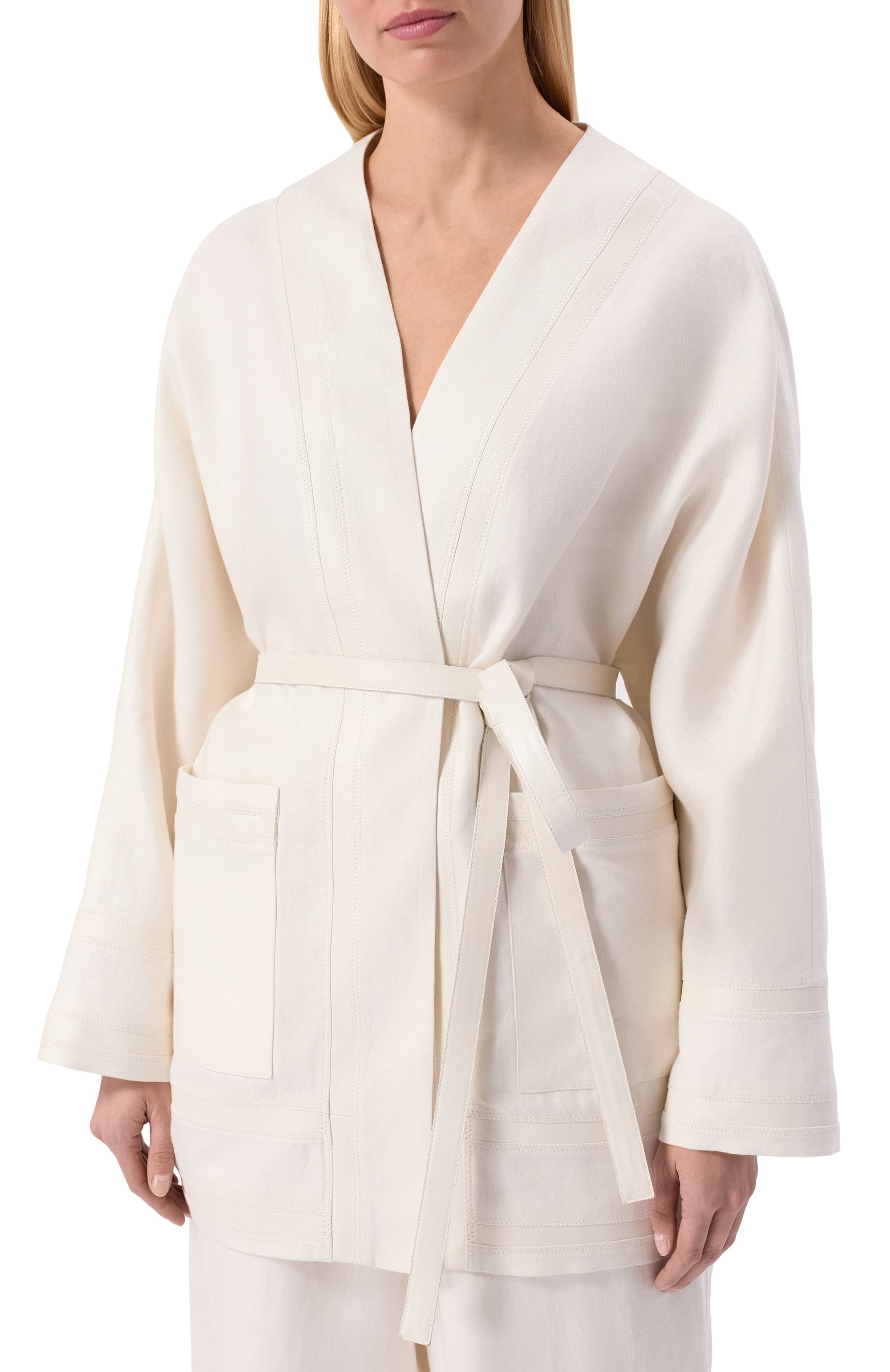 Льняное кимоно MVST, арт. M26.2PW.J900/T30, фото 3