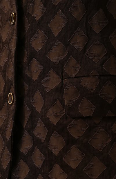 Удлиненный жилет из смеси льна и вискозы с открытой спиной UMA WANG, арт. P8 W UW6002, фото 5