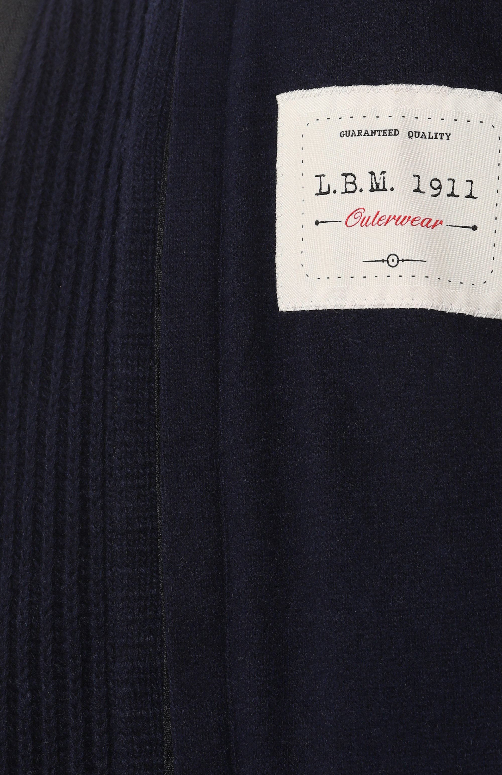 Шерстяной пиджак L.B.M. 1911 темно-синего цвета по цене 97250 руб., арт. 2826/35700, фото 8 Шерстяной пиджак L.B.M. 1911, арт. 2826/35700, фото 8