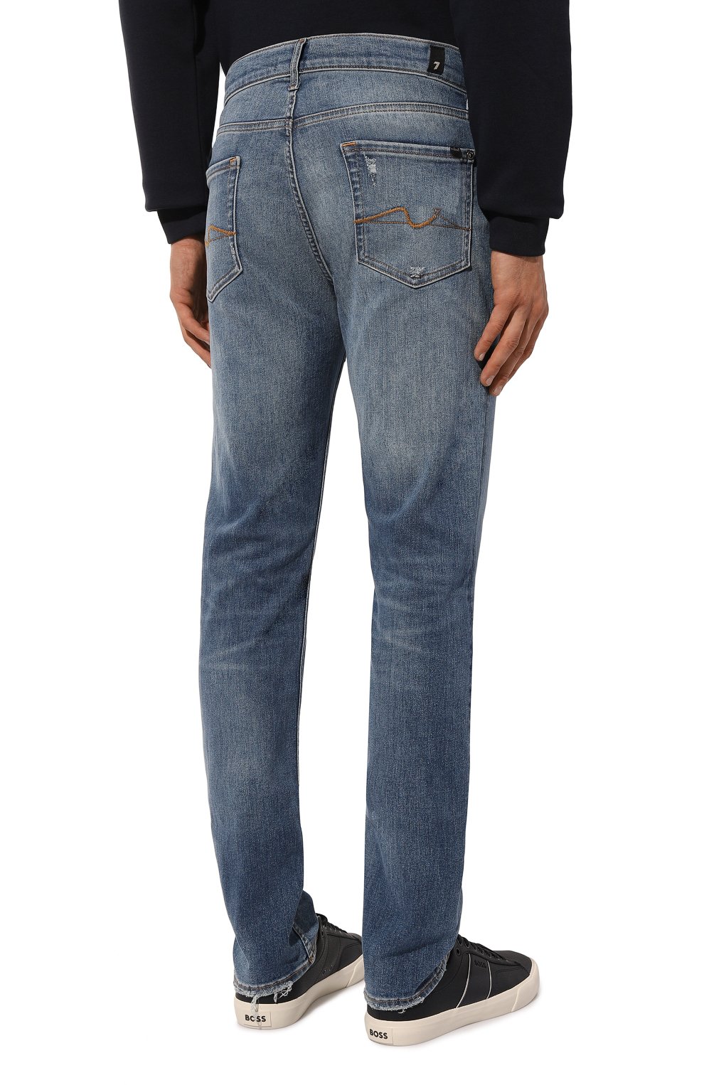 Джинсы slimmy tapered 7 FOR ALL MANKIND, арт. JSMXC890T0, фото 4