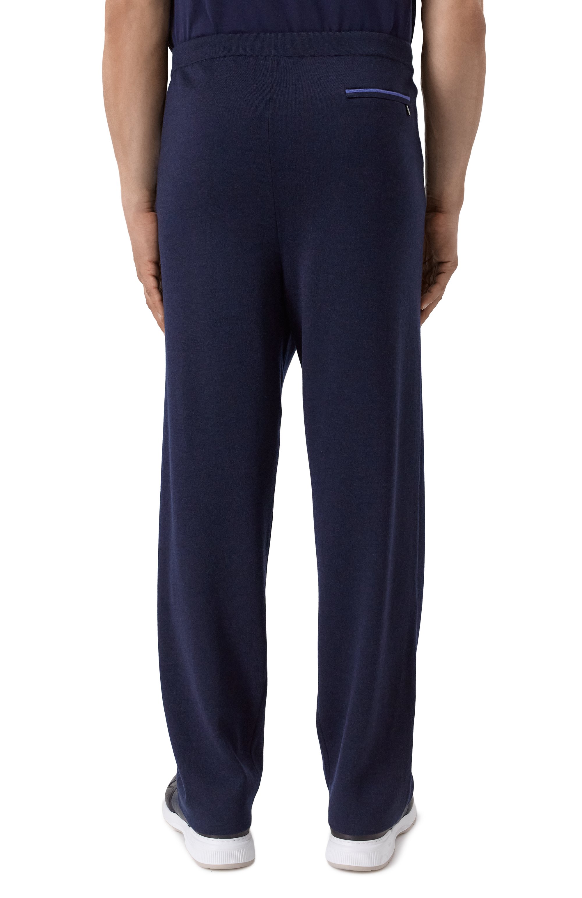 Брюки из шерсти и шелка ZILLI, арт. JSP011M0240VZDTB0/62, фото 4