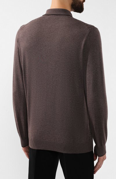 Поло из смеси шерсти и кашемира FIORONI, арт. M19302C1, фото 4