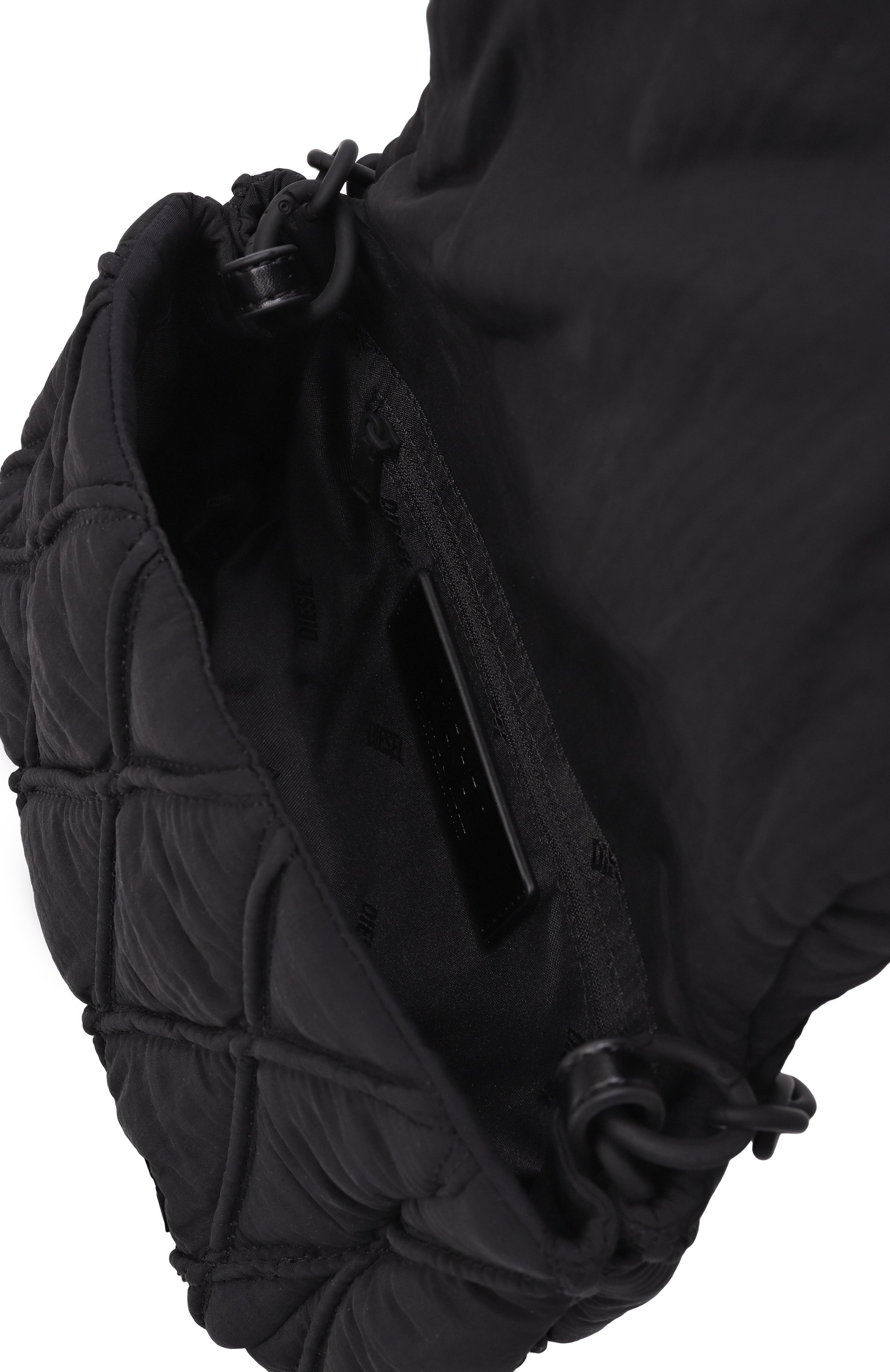 Сумка charm-d small DIESEL черного цвета по цене 47400 руб., арт. X10267/P8048, фото 5 Сумка charm-d small DIESEL, арт. X10267/P8048, фото 5