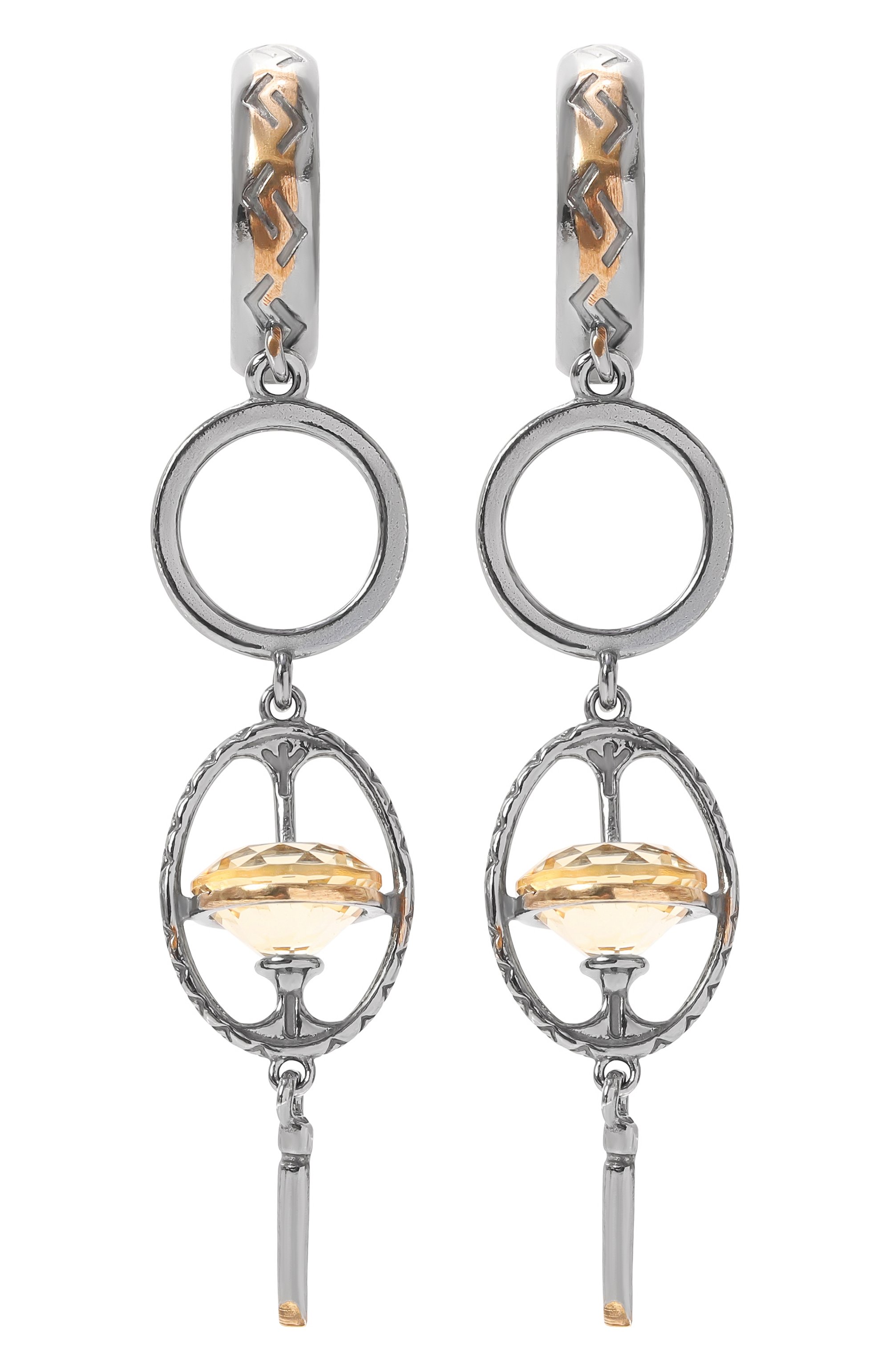 Серьги тотем MIDGARD PARIS, арт. 5784B, фото 1