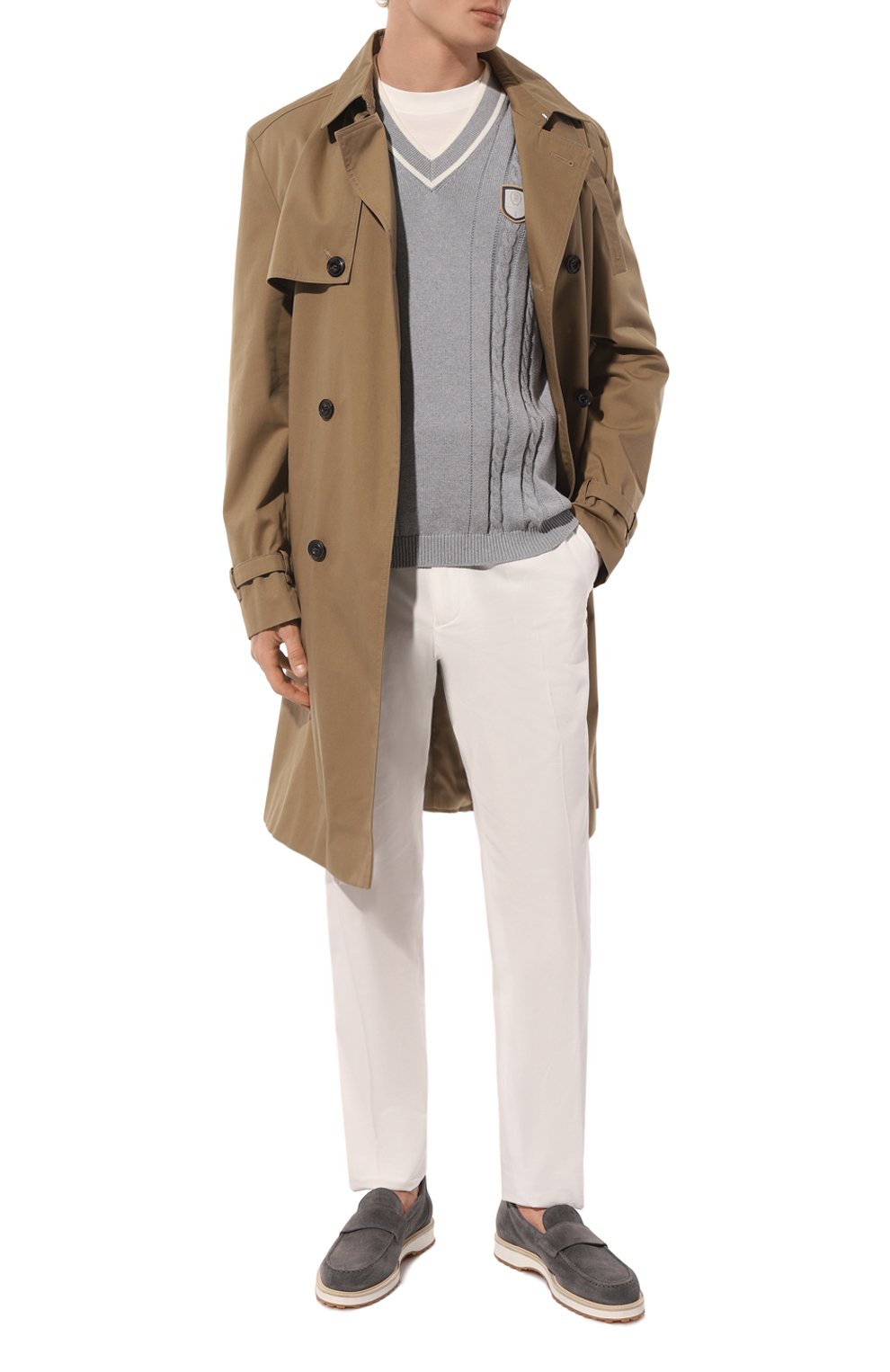 Хлопковый жилет BRUNELLO CUCINELLI, арт. M2870B2264, фото 2