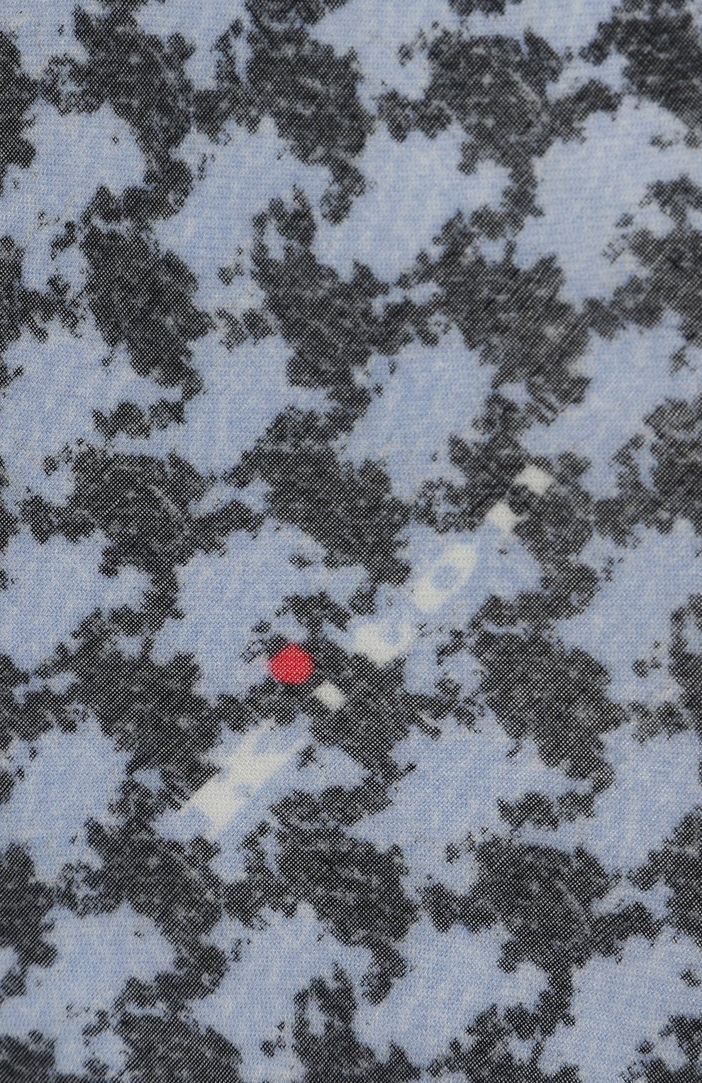 Шарф KITON голубого цвета по цене 42500 руб., арт. USCIACK0259F01, фото 3 Шарф KITON, арт. USCIACK0259F01, фото 3